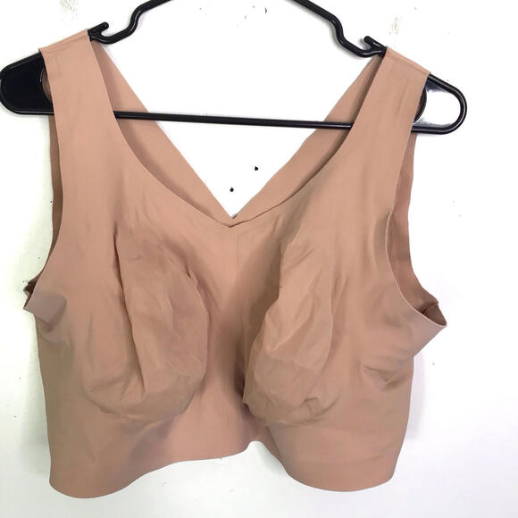Evelyn Bobbie Bra Womens 3XL Defy Bra Missing Pads Wireless Comfort Pullover - Picture 1 of 6